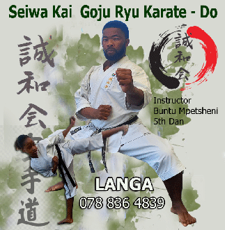 Buntu Mpetsheni 5th Dan Goju Ryu  - Langa
