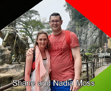 shane moss  and Nadia Moss Sensei 